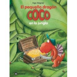 El pequeño dragón coco en la jungla